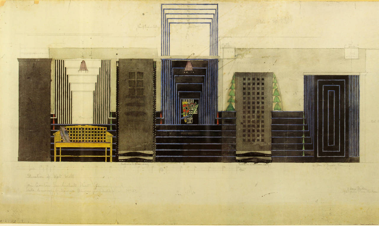 Produced by the Glasgow School of Art, the home of the Mackintosh archive, in conjunction with the 1996-97 Mackintosh exhibition at the Metropolitan Museum of Art in New York. This print run was distributed to the benefactors of the exhibition