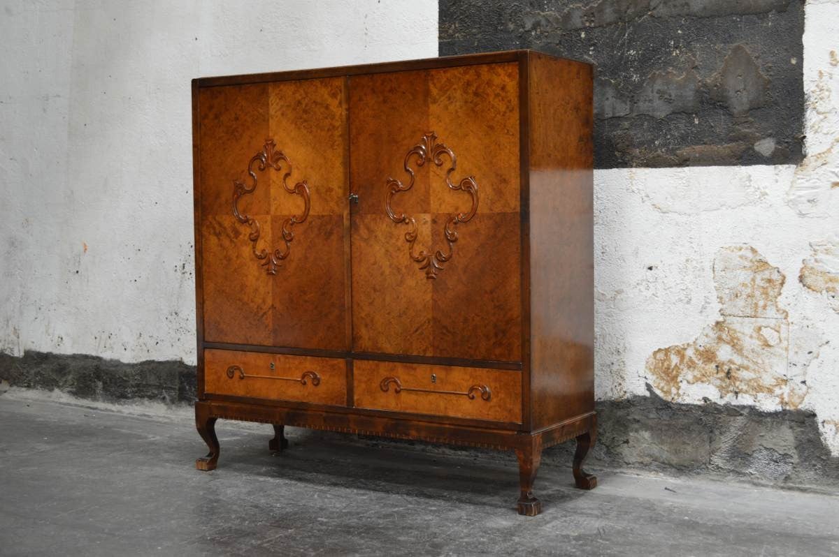 Mid-20th Century Swedish Neoclassical Revival Storage Cabinet