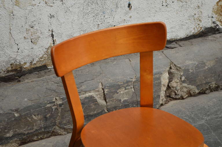Alvar Aalto Model 69 Bentwood Side Chair for Artek In Good Condition In Atlanta, GA