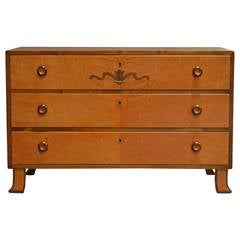 Swedish Art Deco Chest of Drawers 11
