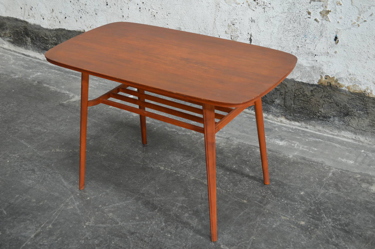 Swedish Mid-Century Teak Coffee Table In Good Condition For Sale In Atlanta, GA