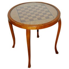 Vintage Swedish Occasional Game Table
