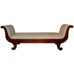 Recamier Sofa - 3 For Sale on 1stDibs | recamier couch, recamier furniture, recamier  sofas