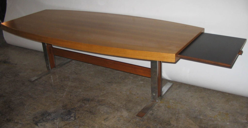 mid century teak coffee table
