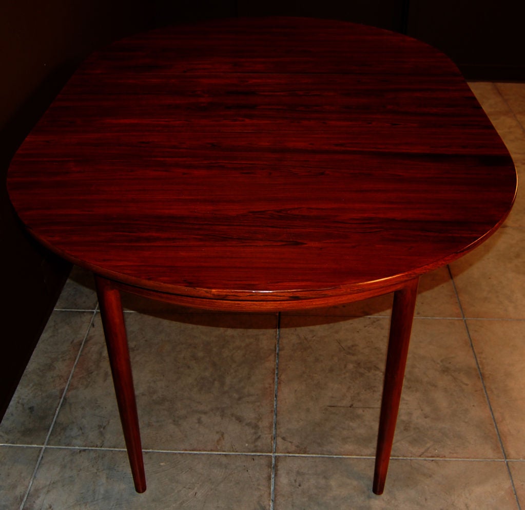 Mid-20th Century Danish Mid-Century Modern Jacaranda Extension Dining Table