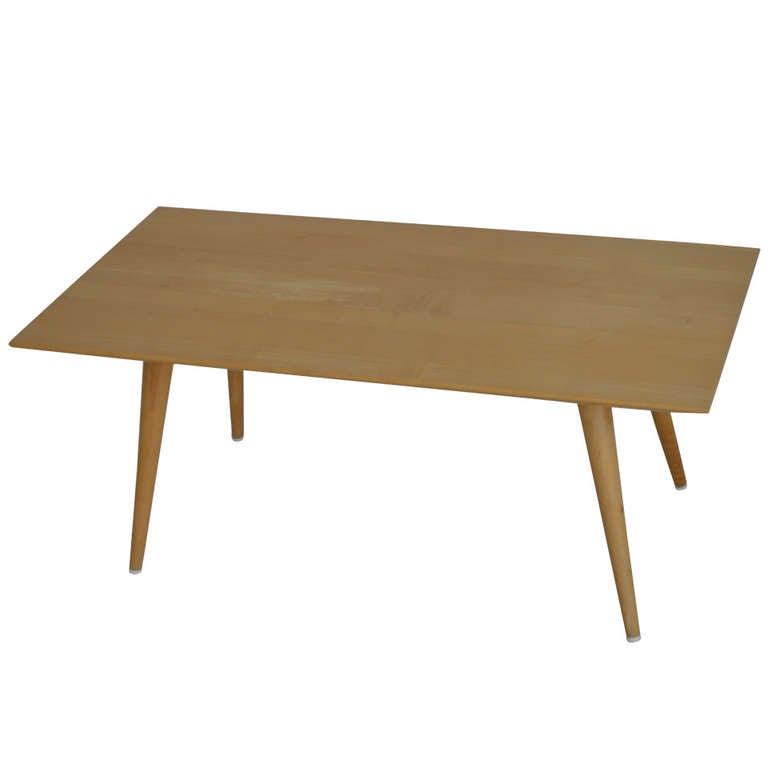 *SALE* Mid Century Modern Birch Planner Group Coffee Table by Paul