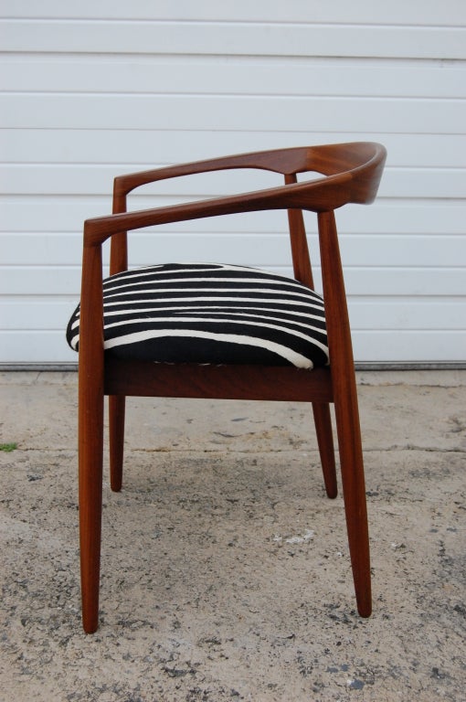 Mid-20th Century Danish Mid-Century Modern Teak Troja Armchair by Kai Kristiansen