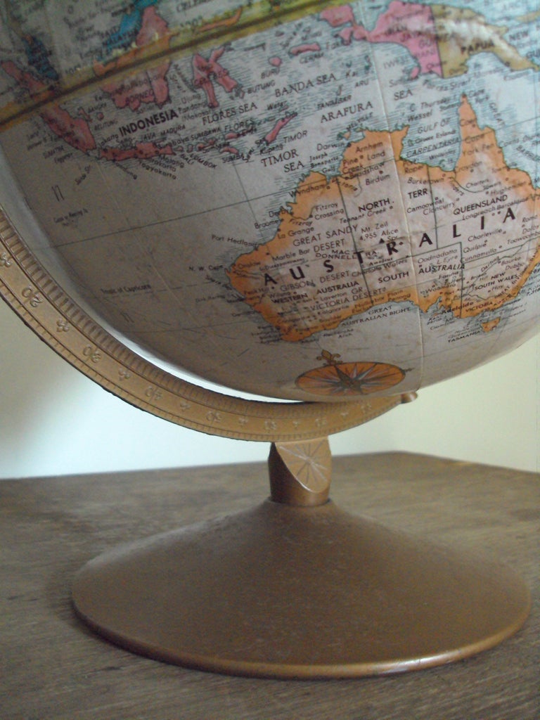 American Vintage 12 Inch World Classic Replogle Globe