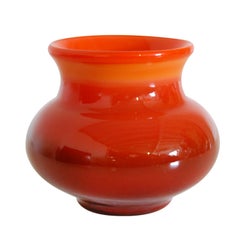 Vintage Swedish Ombre Art Glass Vase by Erik Höglund for Boda