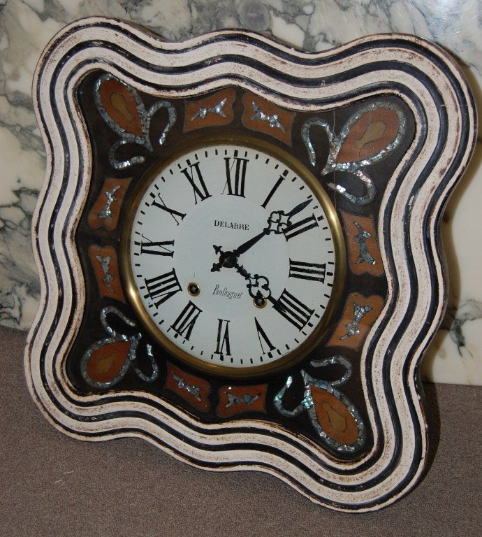 Napolean III Style "Oeil-de-Boeuf" Wall Clock