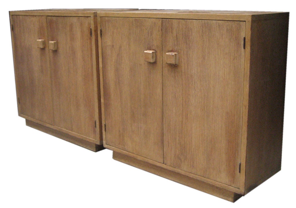Pair of 2 Door Cabinets