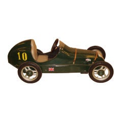 Vintage Mid Century Pedal Racing Car