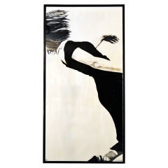 Robert Longo Lithograph  "Men in the Cities: Joanna"