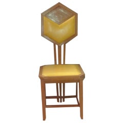 Antique Frank Lloyd Wright "Peacock" Chair