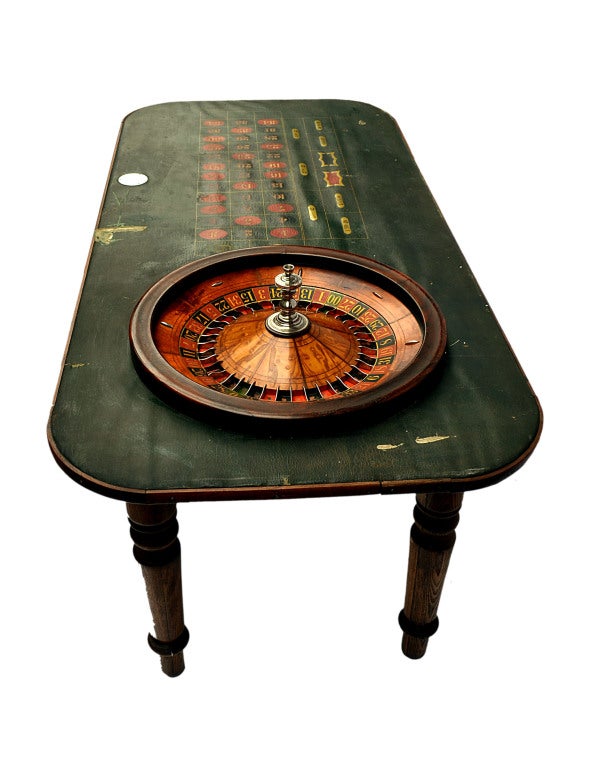 roulette coffee table