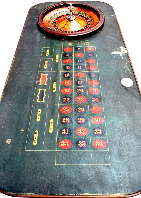 American Prohibition Era Roulette Wheel For Sale