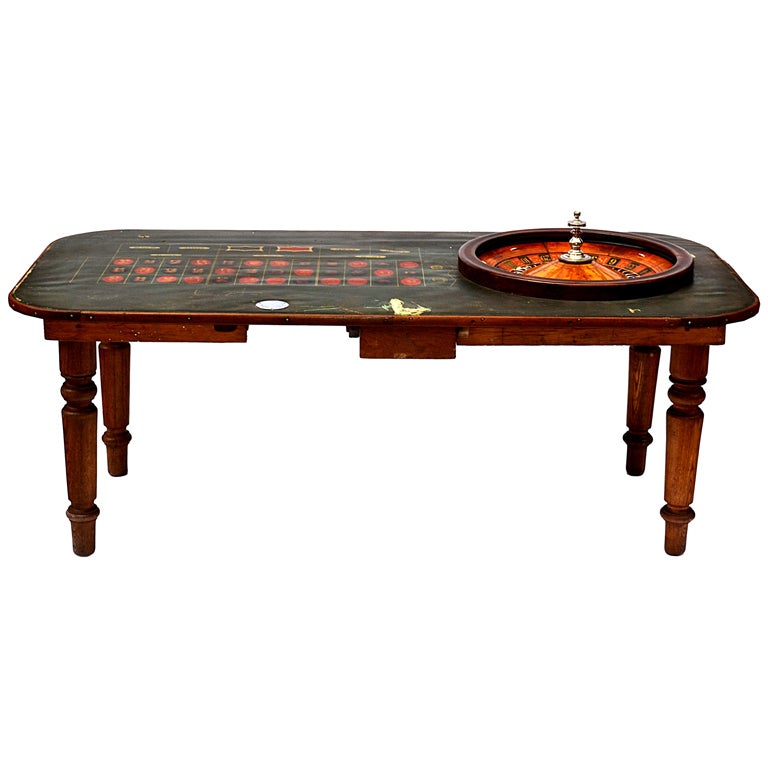 Prohibition Era Roulette Wheel For Sale