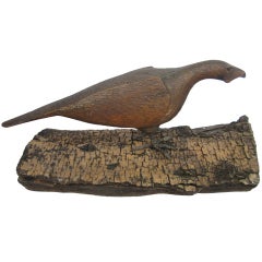 19th Century Wood Turkey