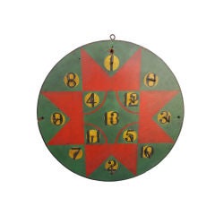 Vintage Ring Toss Gameboard