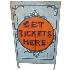 Circa 1900 Ticket Booth
