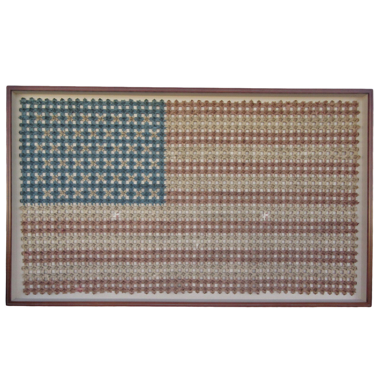 Early 1900s Coin Wrapper Flag