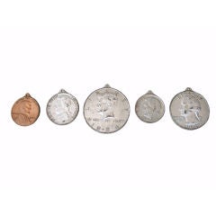 Set of Iron Art Oversized Coins