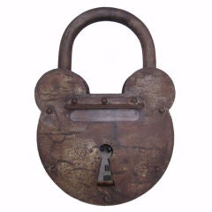Antique Locksmith Trade Sign