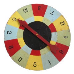Wood Game Wheel
