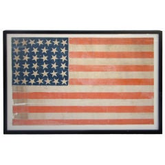 38 Stars Colorado Statehood Parade Flag