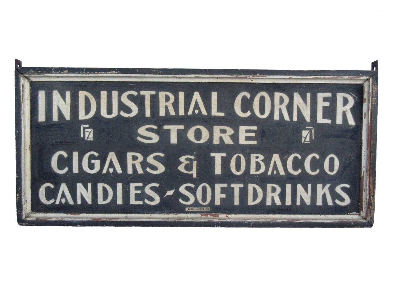 Early 20th Century Wood Double-Sided, 