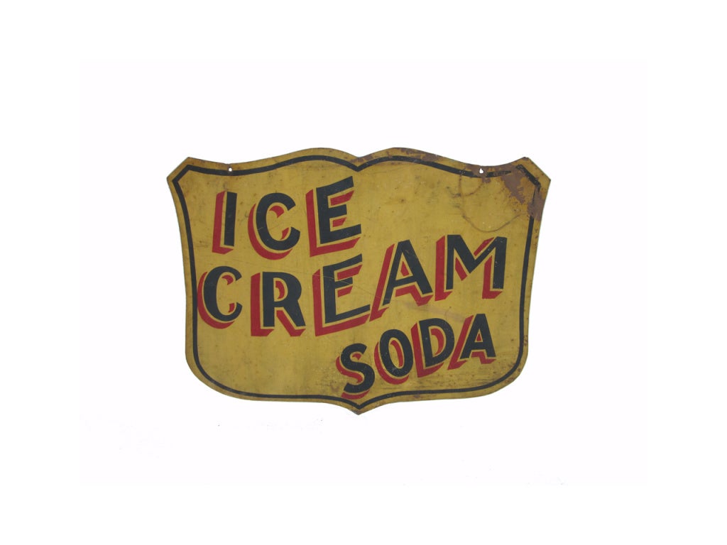 American Ice Cream Soda Sign