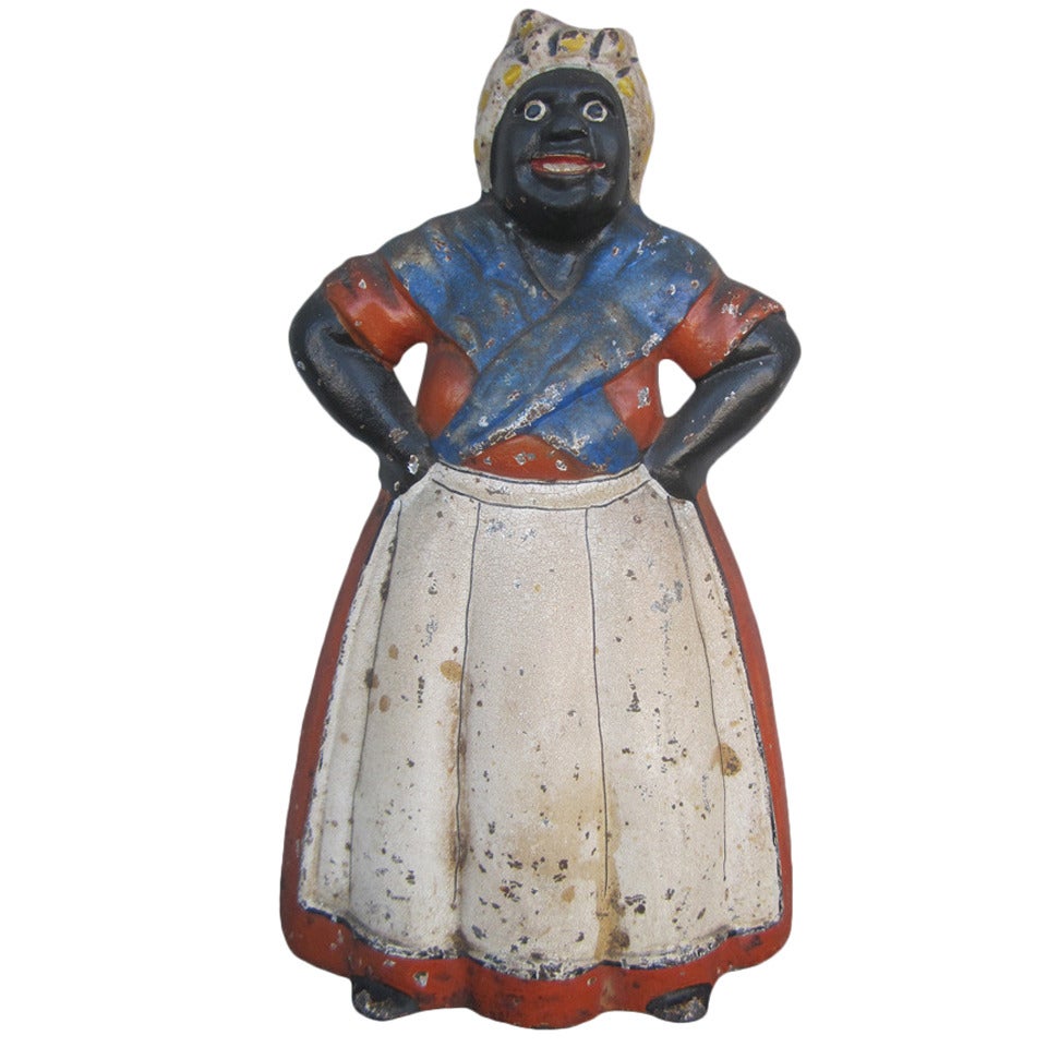 Cast Iron Mammy Doorstop