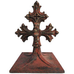 Late 19th Century Cast Iron Finial