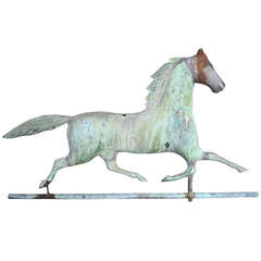 Antique 19th Century Ethan Allen Horse Weathervane