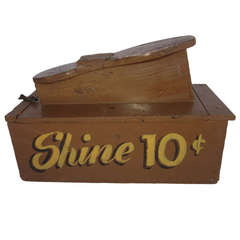 Antique Shoe Shine Box