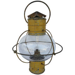 Antique 19th Century Oil Lantern