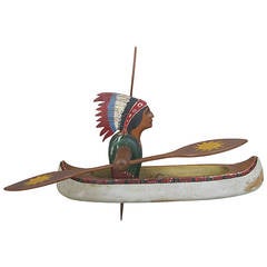 Vintage Indian Whirligig, circa 1930 