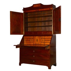 Antique Fine Danish Louis XVI Secretaire