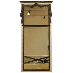 19th Century Swedish Mirror, Directoire Style