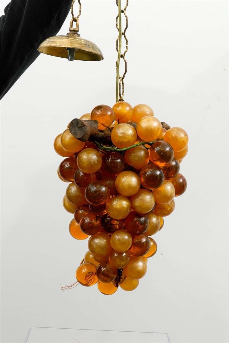 grape chandelier lighting