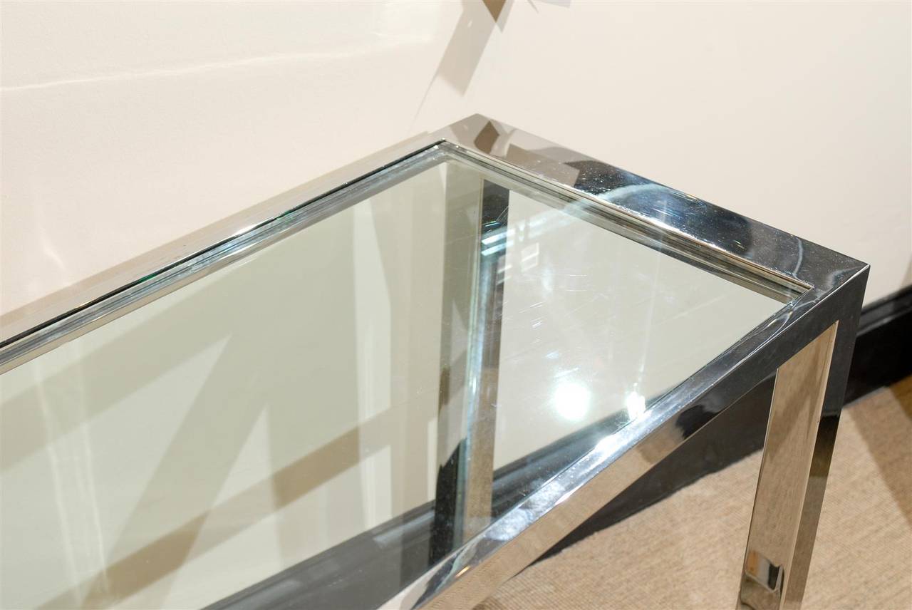 Chrome and Class Console Table 2