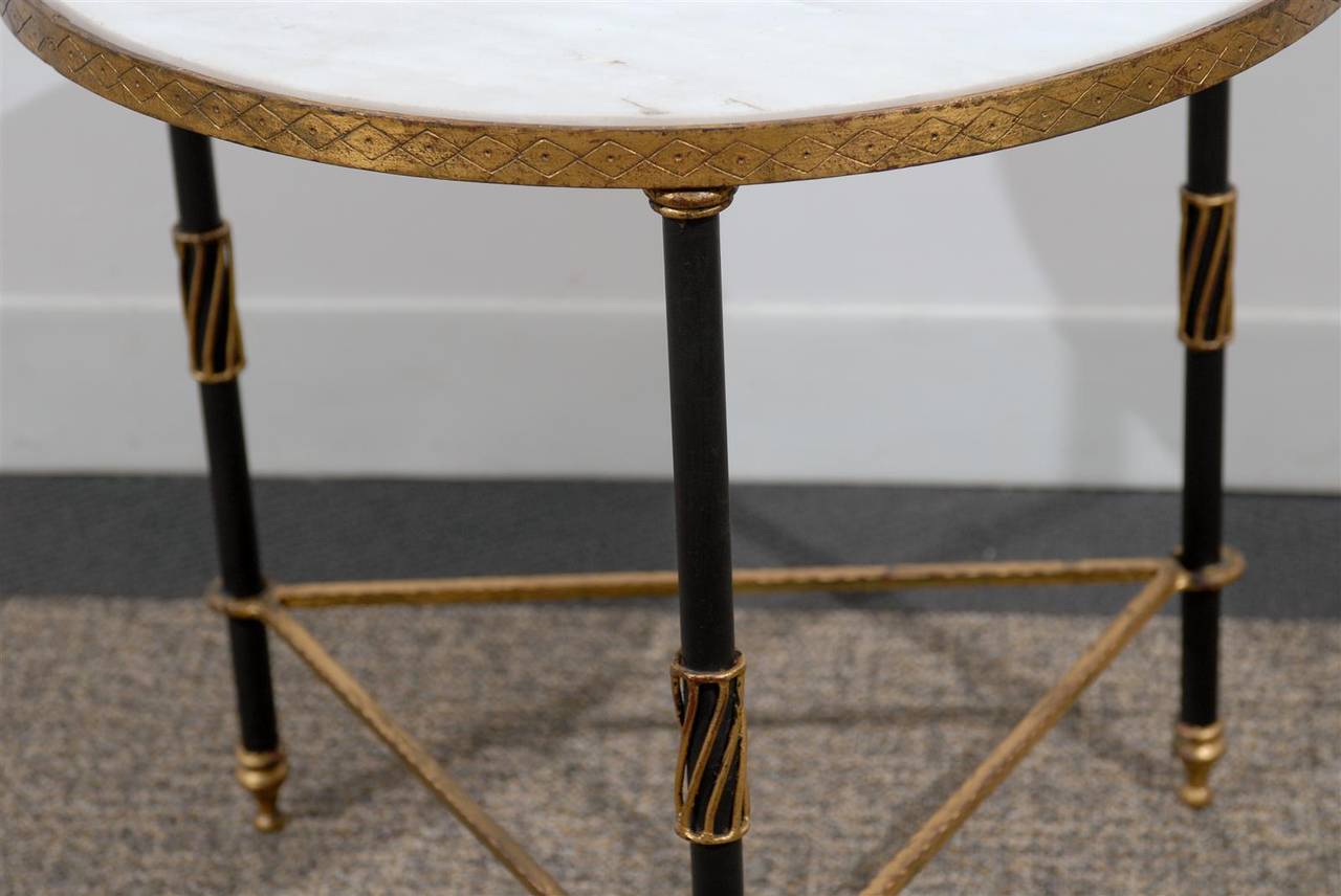 Mid-20th Century Palladio Tripod Base Table With Marble Top