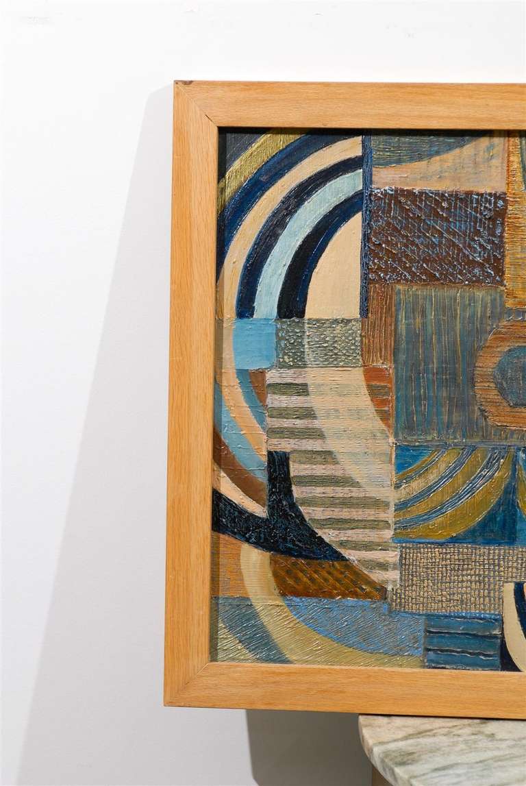 Textured Oil Painting on Board 