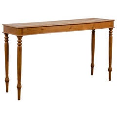 Anglo-Indian Bamboo and Wood Console