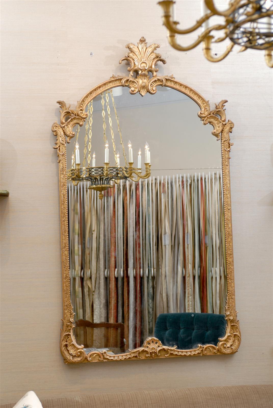 Beautiful Gilded Regence Style Mirror
39.5