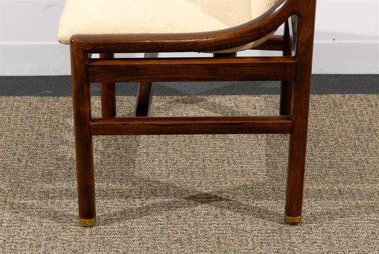 Late 20th Century Gorgeous Set of Ten ( 10 ) Vintage Henredon Dining Chairs in Walnut