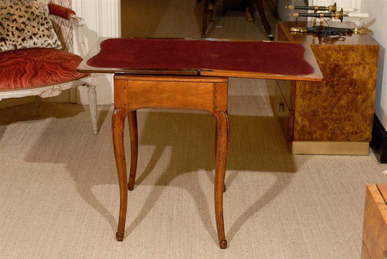 18th Century Louis XV Drafting or Game Table 1