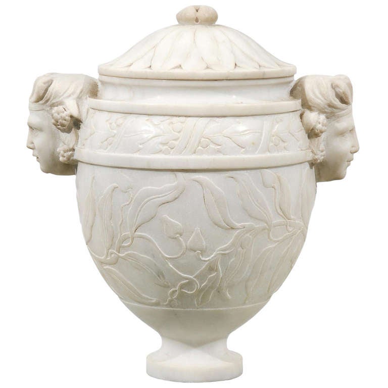 19th Century Marble Urn at 1stDibs