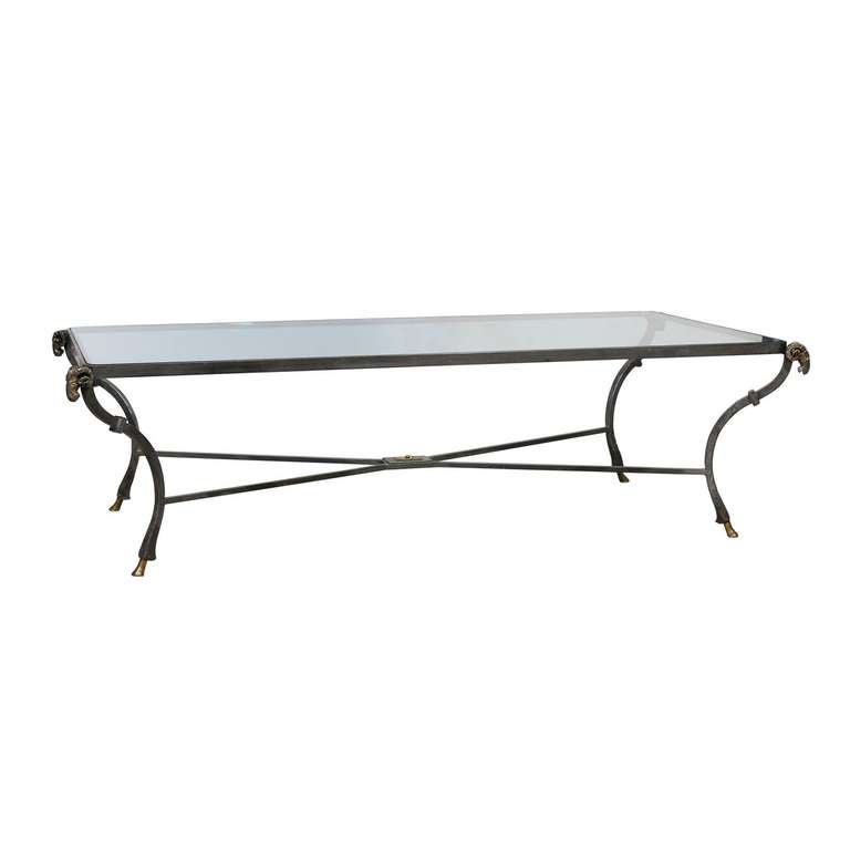 Directoire Style Iron Coffee Table