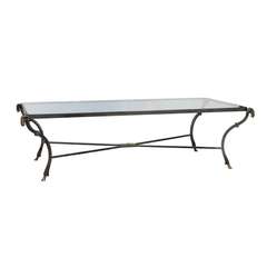 Directoire Style Iron Coffee Table